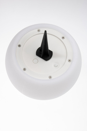 Zahradní míč SOLAR LAMPA pro zahradní zemní LED RGB 20cm + dálkové ovládání