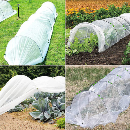 Mini zahradní skleník fóliový tunel 1.8 x 10 m