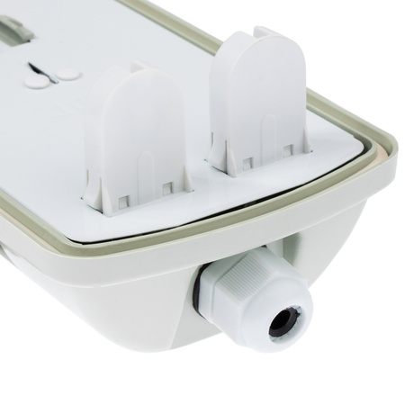 Hermetické Prachotěsné svítidlo 2x T8, G13 IP65 120cm + LED Trubice 18W 6500K LUMILED