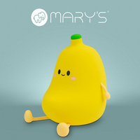 Dětské noční světlo LED 1W 3000K Warm Rechargeable 1200mAh Yellow BANAN MARY'S