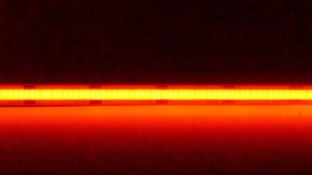 LED pásek 12V COB 45W 480LED 2835 Červený 8mm 5m ECOLIGHT