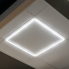 Rámové osvětlení LED lampa 60x60 32W 3900lm CCT 110° pod omítku bílá AVAR KANLUX