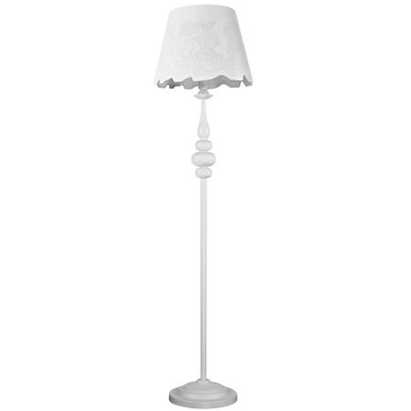 Stojací lampa Fabrizia 1xE27 bílá 150cm - GOLDLUX (Polux)