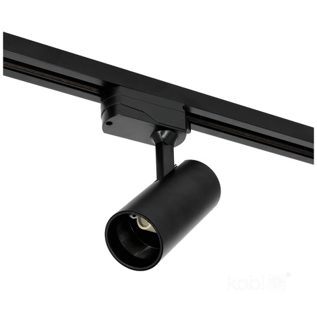 1-fázové světlo na přípojnici + reflektor 4x GU10 1m černý Nextrack Go Kobi