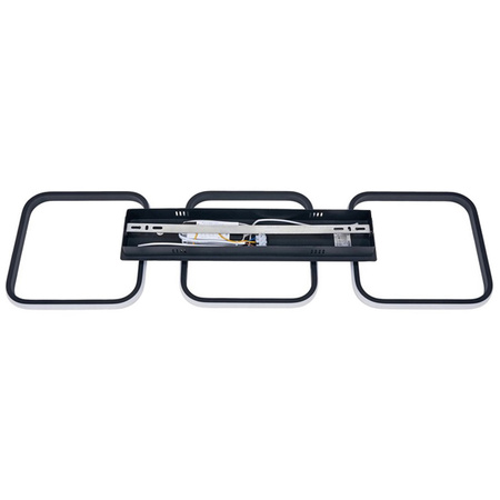 LED lustrová stropní lampa 33W NEBULA CANIS Černá