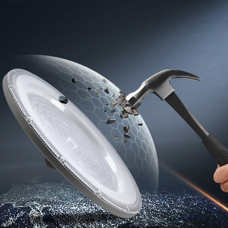 Závěsná LED lampa UFO HIGHBAY 150W 15000lm 4000K Neutral IP65 PREMIUM Ecolight