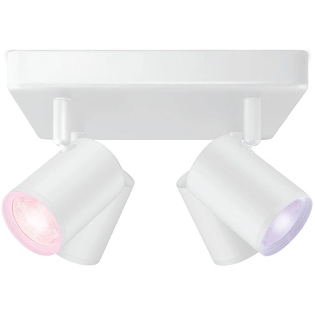 Stropní svítidlo LED SPOT 4x 5W WHITE + RGB SMART WiFi WiZ