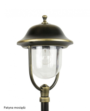 Venkovní stojací zahradní lampa POST Prince K 5002/1/O E27 167cm Su-Ma