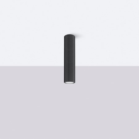 Stropní svítidlo Tuba Spot GU10 Black Carbon Deep Space SL.1570 Sollux