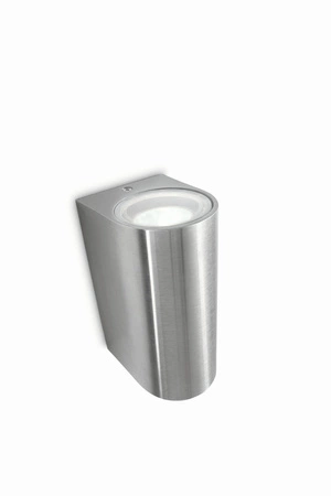 NIGHTINGALE 2x GU10 IP44 Up-Down Inox PHILIPS LED zahradní světlo