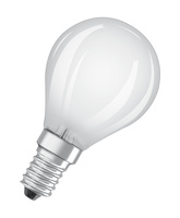 2x LED žárovka P45 Ball E14 2,5W = 25W 250lm 2700K Warm 300° Retrofit Filament CLASSIC Osram