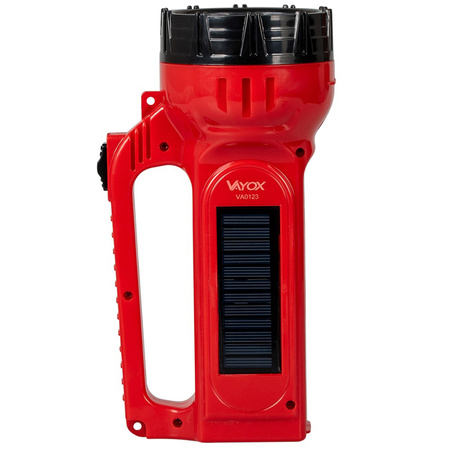 Dobíjecí svítilna 2 v 1 400 lm boční světlo a solární nabíjení VA0123 VAYOX