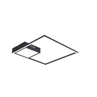 Stropní svítidlo LED pro povrchovou montáž 30W 1900lm 4000K černá Moderní Sirius Rabalux