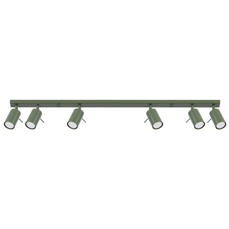 Bodové reflektorové stropní svítidlo Tuba 6x GU10 Olive Ring Bittersweet Shimmer SL.1505 Sollux