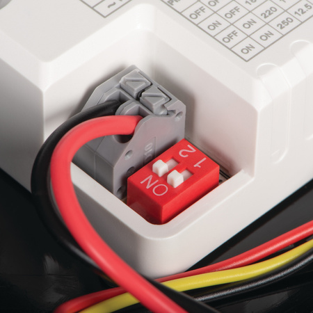 Stropní LED svítidlo 13W 1490lm CCT IP65 Povrchová montáž Černá DABER KANLUX