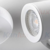 LED GU10 LED reflektor Stropní svítidlo nastavitelné kulaté bílé Laurin Kanlux