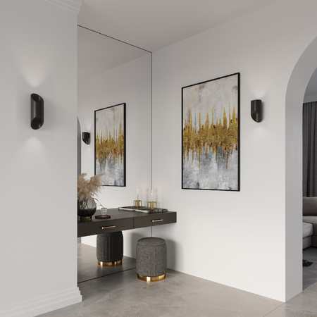 Nástěnné svítidlo PENNE 30 G9 Up-Down Minimalist Black SOLLUX