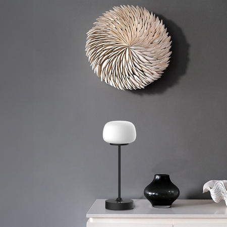 Dekorativní stolní lampa LED 1,8 W 150 lm 2700K teplá černá Rimini Sanico Goldlux