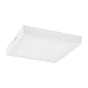 LED svítidlo pro povrchovou montáž White Square 12W 800lm 4000K Neutrální bila ECOLIGHT