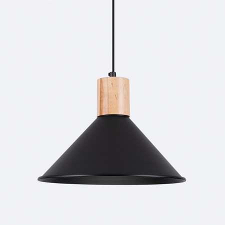 JAGA E27 černá skandinávská stropní závěsná lampa SOLLUX