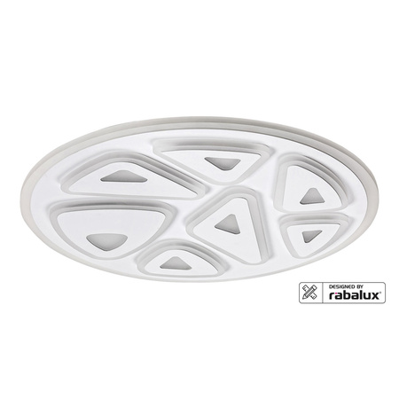 Plafond LED stropní svítidlo Povrchové nástěnné svítidlo 54W 3600lm 3000-6000K Dálkové ovládání Bílá Moderní Kolmio Rabalux