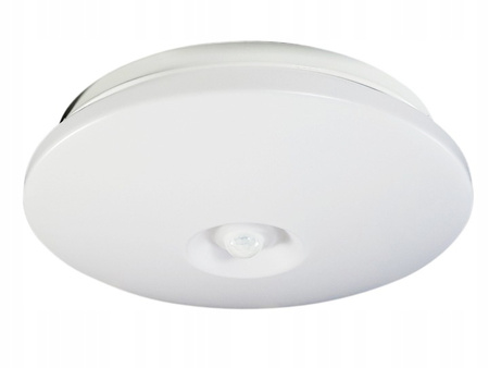Stropní světlo Plafond LED 24W 1920lm 4000K neutrální bílá IP44 s pohybovým a soumrakovým senzorem Ecolight