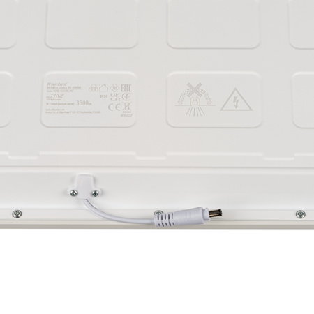 Kancelářský panel LED Plafon 60x60 40W 3800lm 4000lm neutrální bílá CRI97 90° UGR19 Flush Mounted Square White BLINGO KANLUX