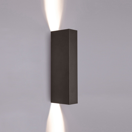 MALMO 9705 Nowodvorski Nástěnná lampa Černá 6xGU10 Obdélníková nástěnná lampa Ocel Moderní