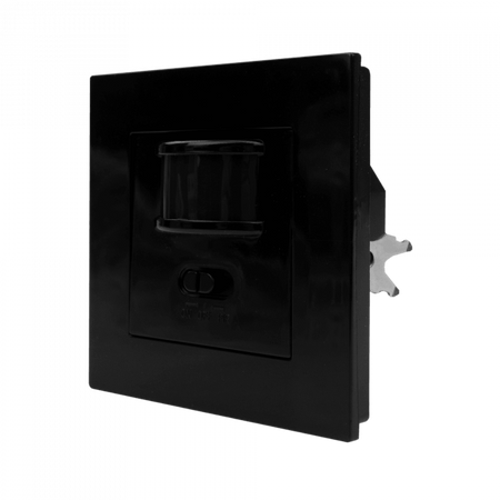 PIR senzor pohybu a soumraku zapuštěný do krabice černý 9m 160° CP Ecolight