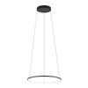 LED závěsné stropní svítidlo 18W 600lm 4000K neutrální černá moderní CIRCOLO LED S 10863 Nowodvorski