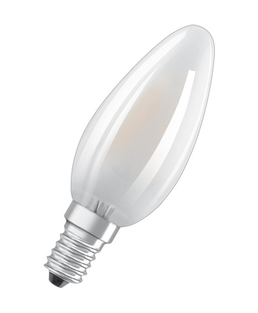 LED žárovka B35 E14 2,5W = 40W 470lm 2700K teplá bílá FILAMENT LEDVANCE