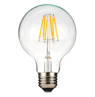 LED žárovka E27 G95 10W=90W 980lm 4000K Neutrální bila White 360° Filament