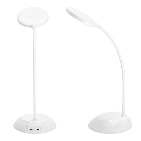 LED 5W 200lm CCT 270° dobíjecí bílá stolní lampa Visua Kobi