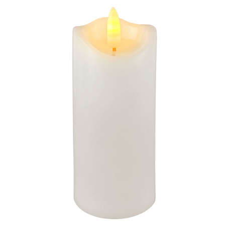 Elektrická náplň LED svíčka s efektem plamene 15 cm
