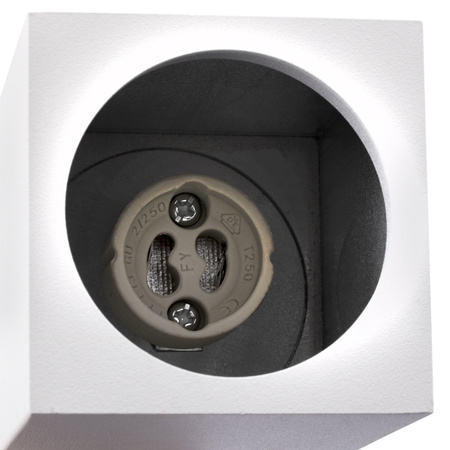 Lištový reflektor GU10, lampa pro jednofázové lišty Bílá BRICK LUMILED