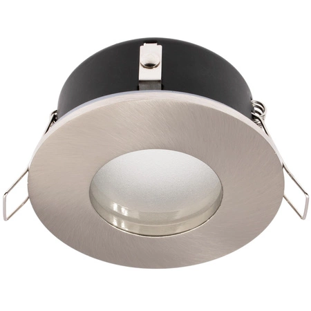 Halogenová bodová LED GU10 Round Chrome IP44 Qules Kanlux pro zápustnou montáž