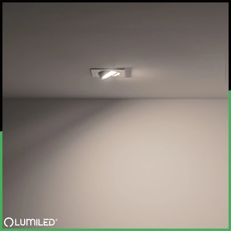 Halogenové stropní svítidlo Square Movable GU10 MR16 Silver TRIAM LUMILED