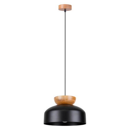MARION E27 černá skandinávská závěsná lampa SOLLUX