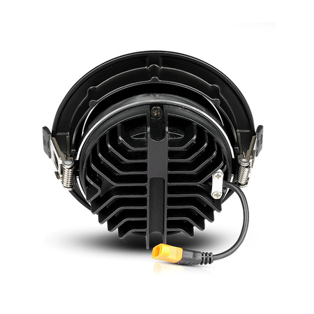 Bodové 10W 6400K LED svítidlo COB SAMSUNG CHIP VT-2-13 V-TAC s náklonem pod omítku