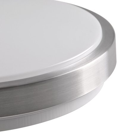 Stropní svítidlo Plafond 2x E27 White Silver Benedict Sanico Goldlux