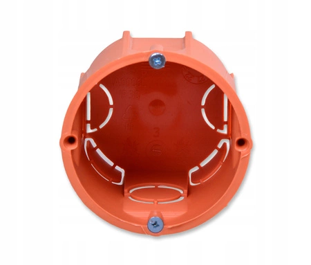 Hluboká instalační krabice pod omítku se šrouby PK60 PAWBOL