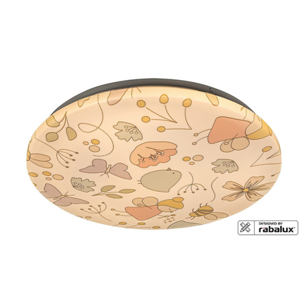 Plafond LED dětská lampa 24W 1560lm 3000K bílá Hanka 3416 Rabalux