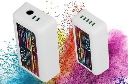 RGB+W 12/24V 10A Mi-Light Wi-Fi LED ovladač - FUT038