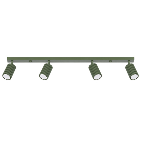 Bodové reflektorové stropní svítidlo Tuba 4x GU10 Olive Carbon Deep Space SL.1622 Sollux
