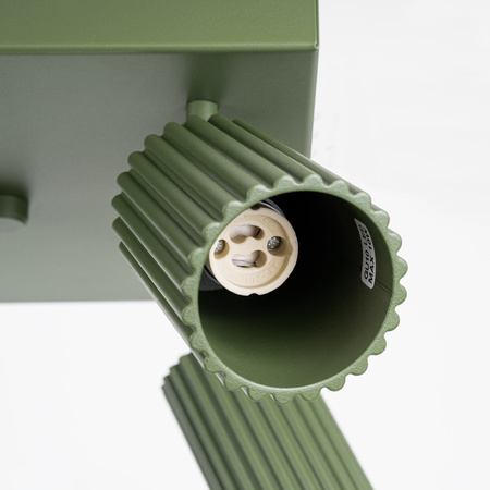 Bodové reflektorové stropní svítidlo Tuba 4x GU10 Olive Carbon Deep Space SL.1621 Sollux