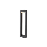 Zahradní stožár Venkovní stojací lampa 8W 65cm antracit Moderní Medna Rabalux