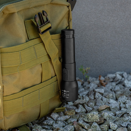 Dobíjecí LED svítilna Classic 20W 800lm ruční světlo silné ZOOM VA0180 VAYOX