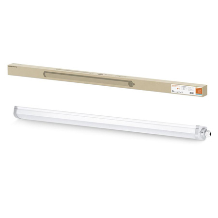 LED nehořlavé hermetické svítidlo 33W 3960lm 4000K neutrální stmívatelné IP66 IK08 bílé Dampproof Ledvance