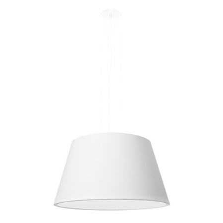 CONO LED závěsné stropní svítidlo 3xE27 Lustr 45cm bílý SOLLUX