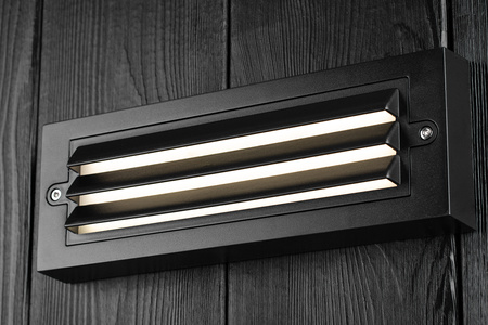 Zahradní nástěnné svítidlo Elevation LED nástěnné svítidlo 6W ČERNÁ POLA